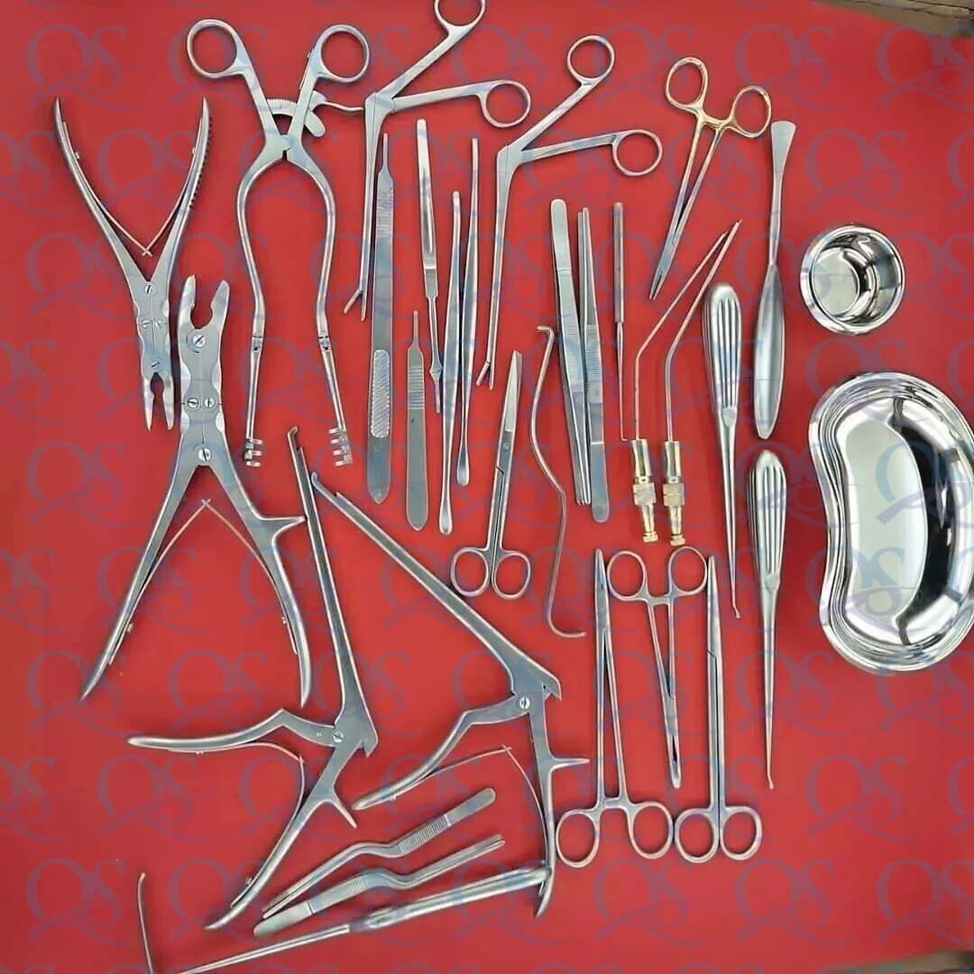 Neuro Spinal Surgery Surgical Orthopedic Instruments 20 Pcs Set Best Quality