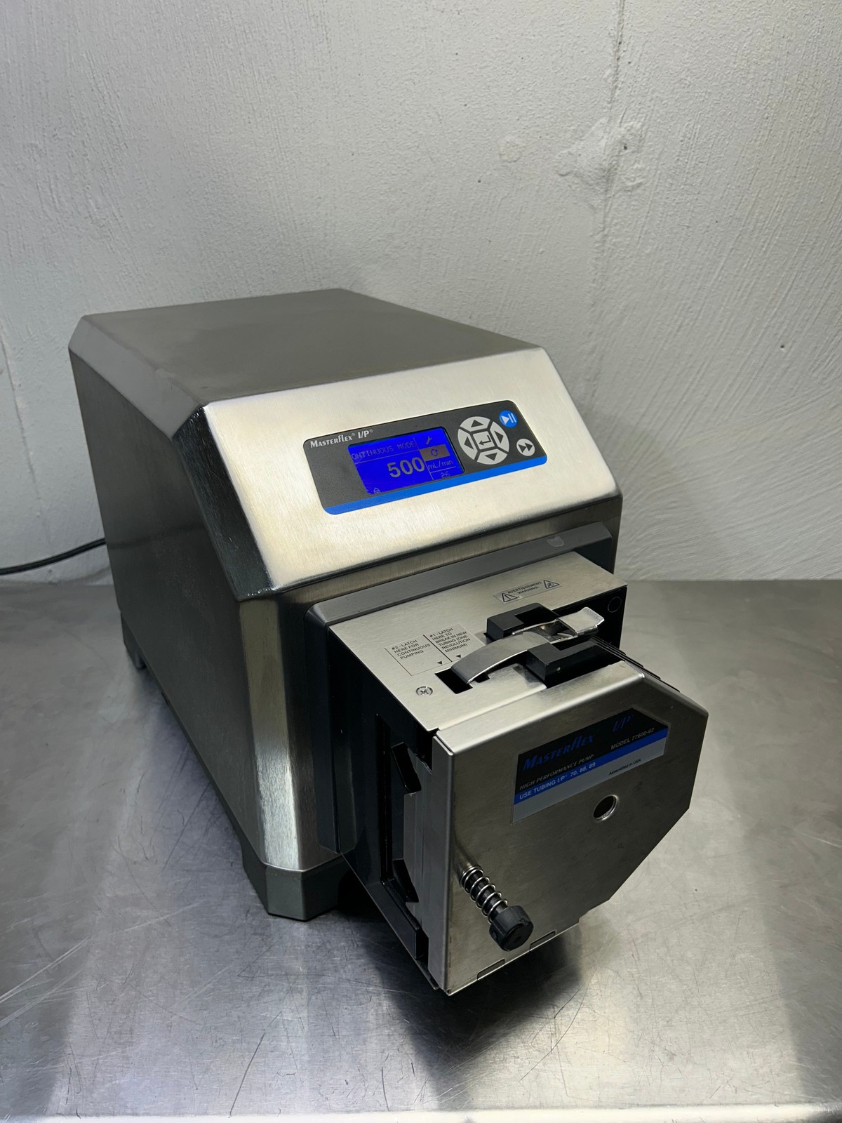 Cole-Parmer 77420-30 Masterflex I/P Peristaltic Pump 77600-62 Head See Video