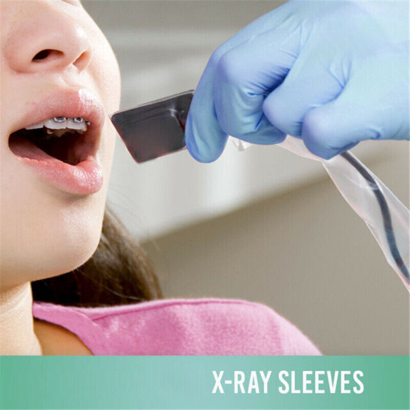 500 Pcs Dental Disposable Digital X-Ray Sensor Sleeves Cover Sheaths Protector