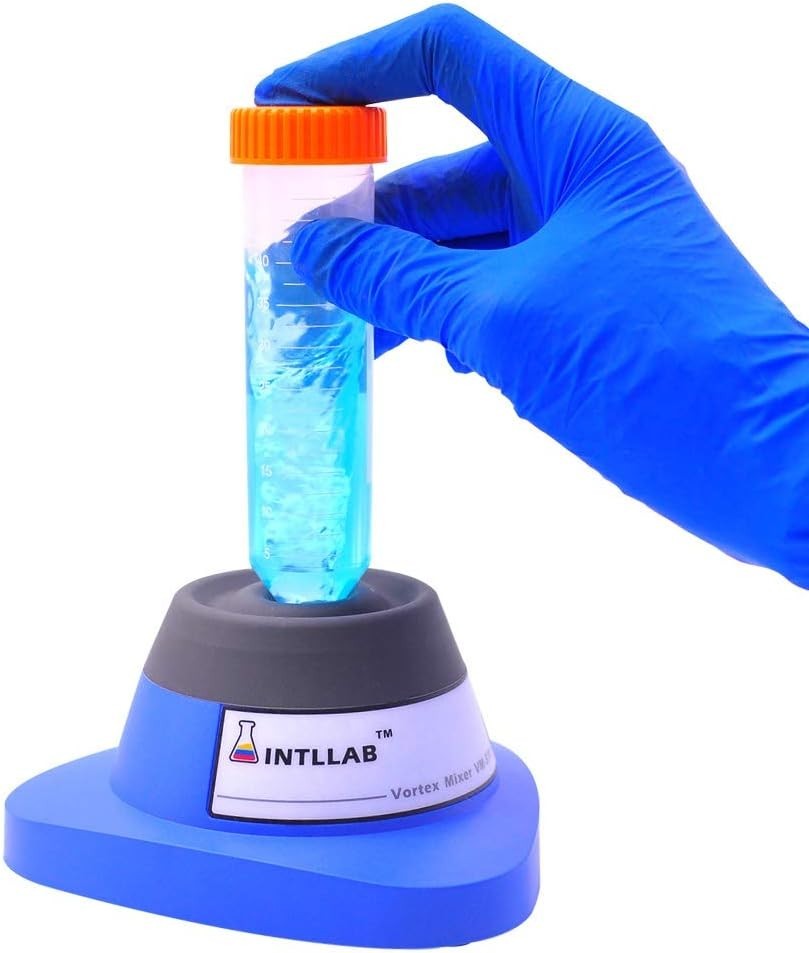 Portable Lab Vortex Mixer – Effortless Mixing for Tubes and Adhesives