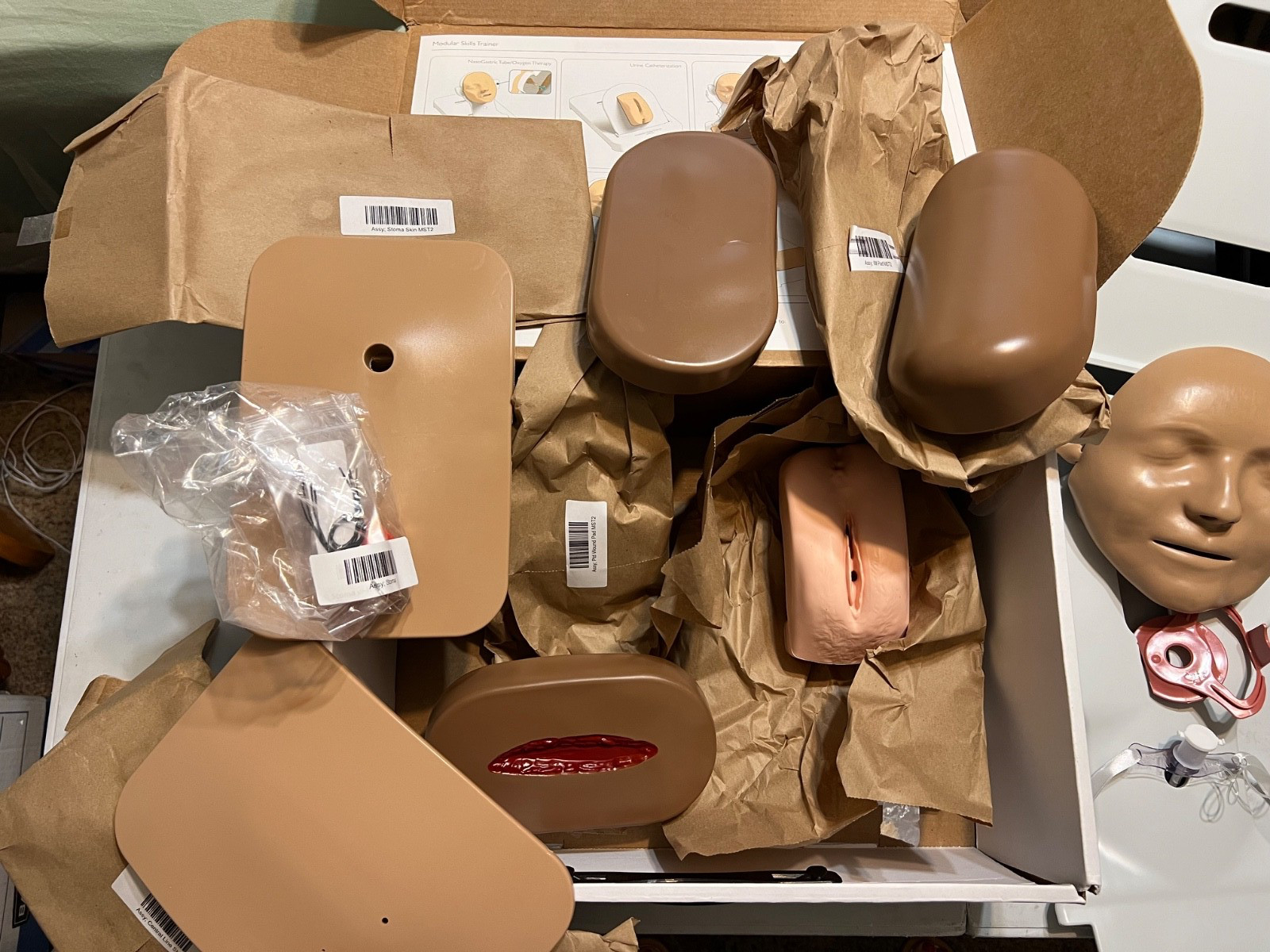 LAERDAL Modular Skills Trainer Nursing Medical Kit Lightly Used
