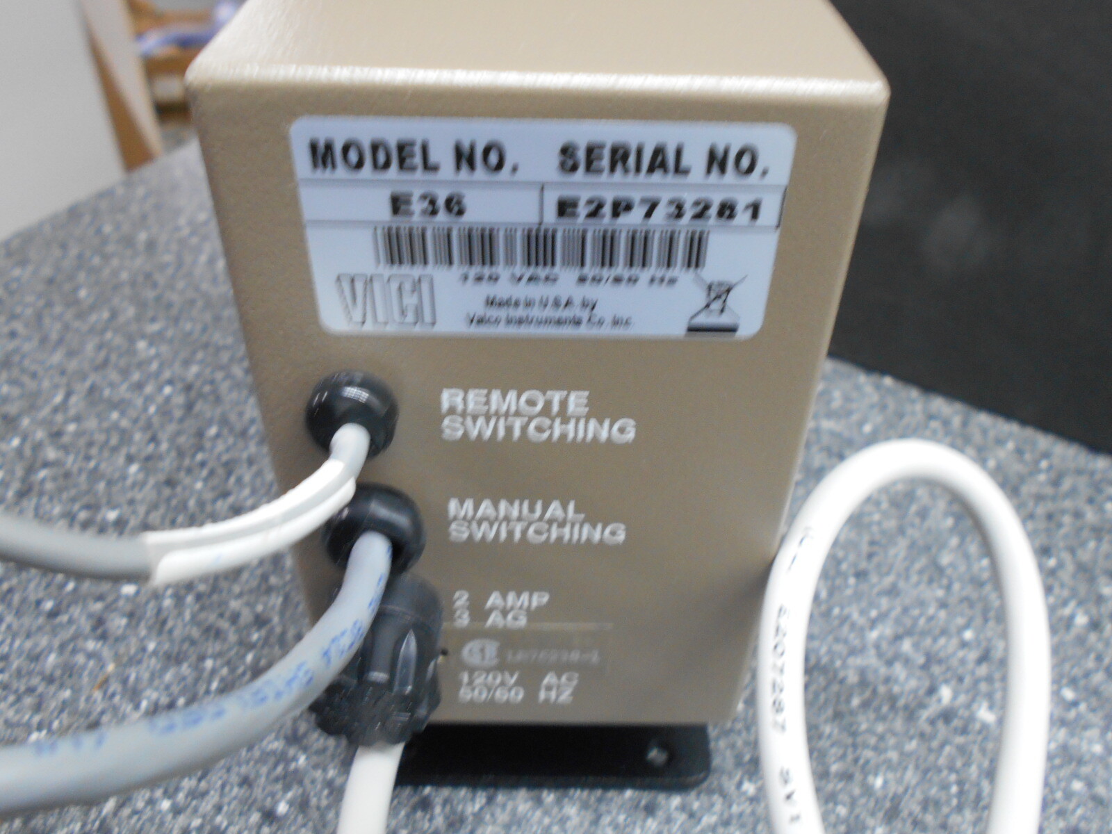 VICI E36 TWO POSITION STANDARD ELECTRIC ACTUATOR