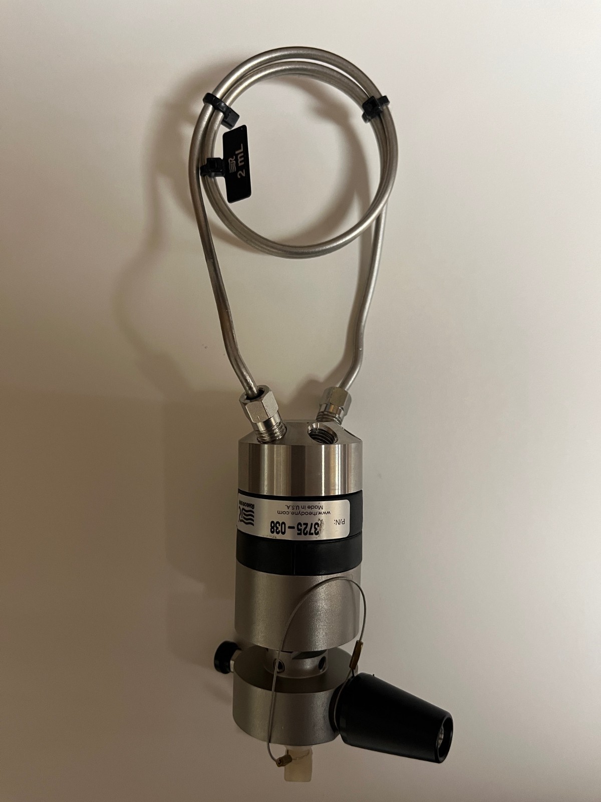 Rheodyne 3725-038 Preparative HPLC Manual Injector with 2 mL SS Sample Loop
