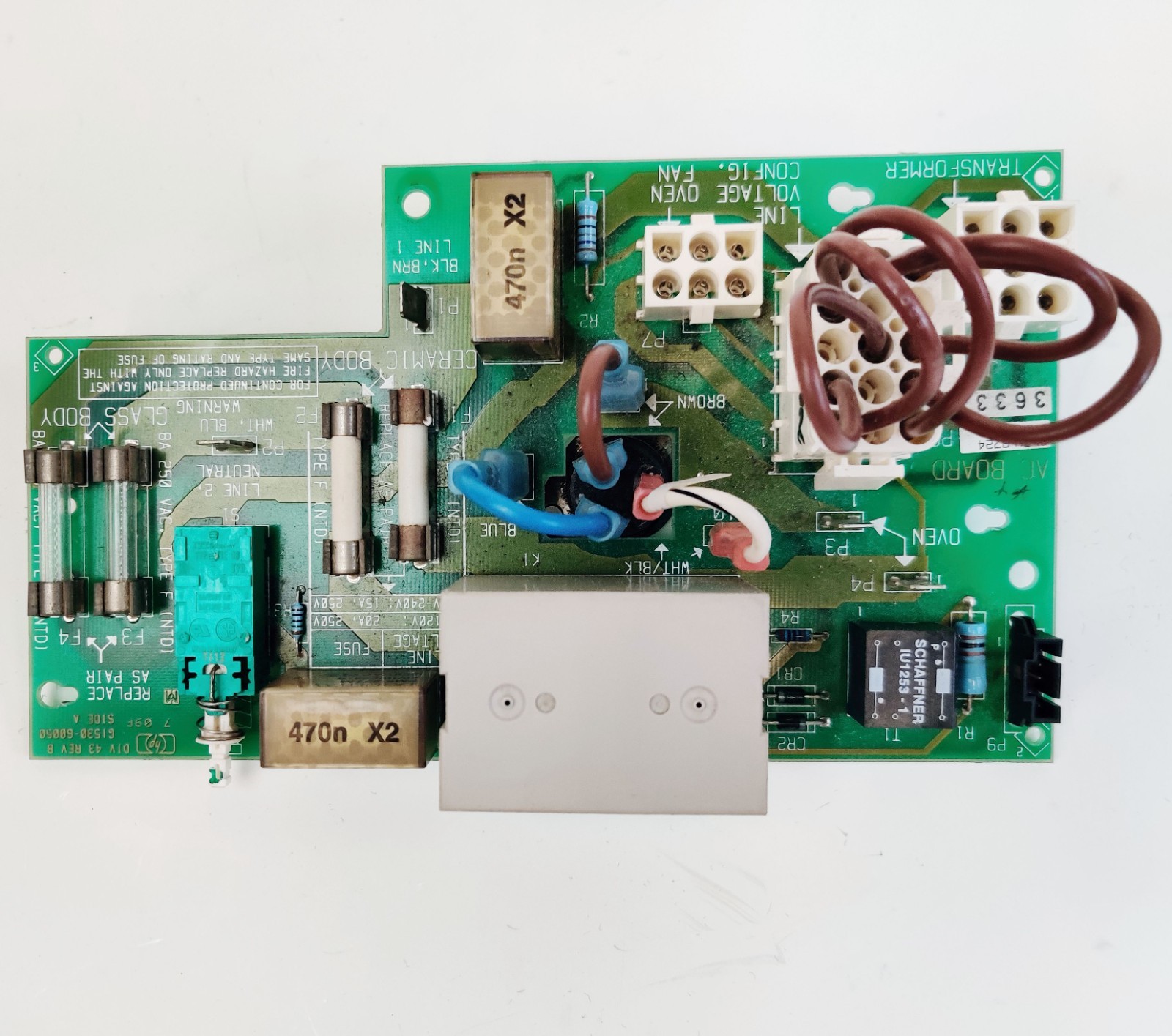 Agilent G1530-60050 AC Power Supply Board 110V for 6890 Gas Chromatograph