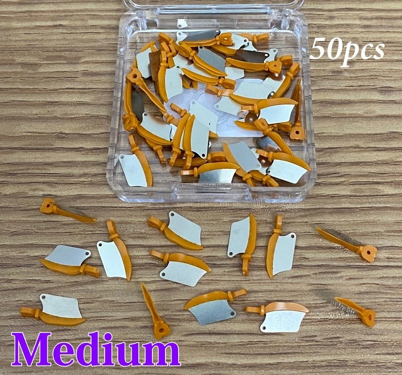 50x Diastema Wedges Dental Matrix Fender Prep Interproximal Wedge Guard L/M/S US