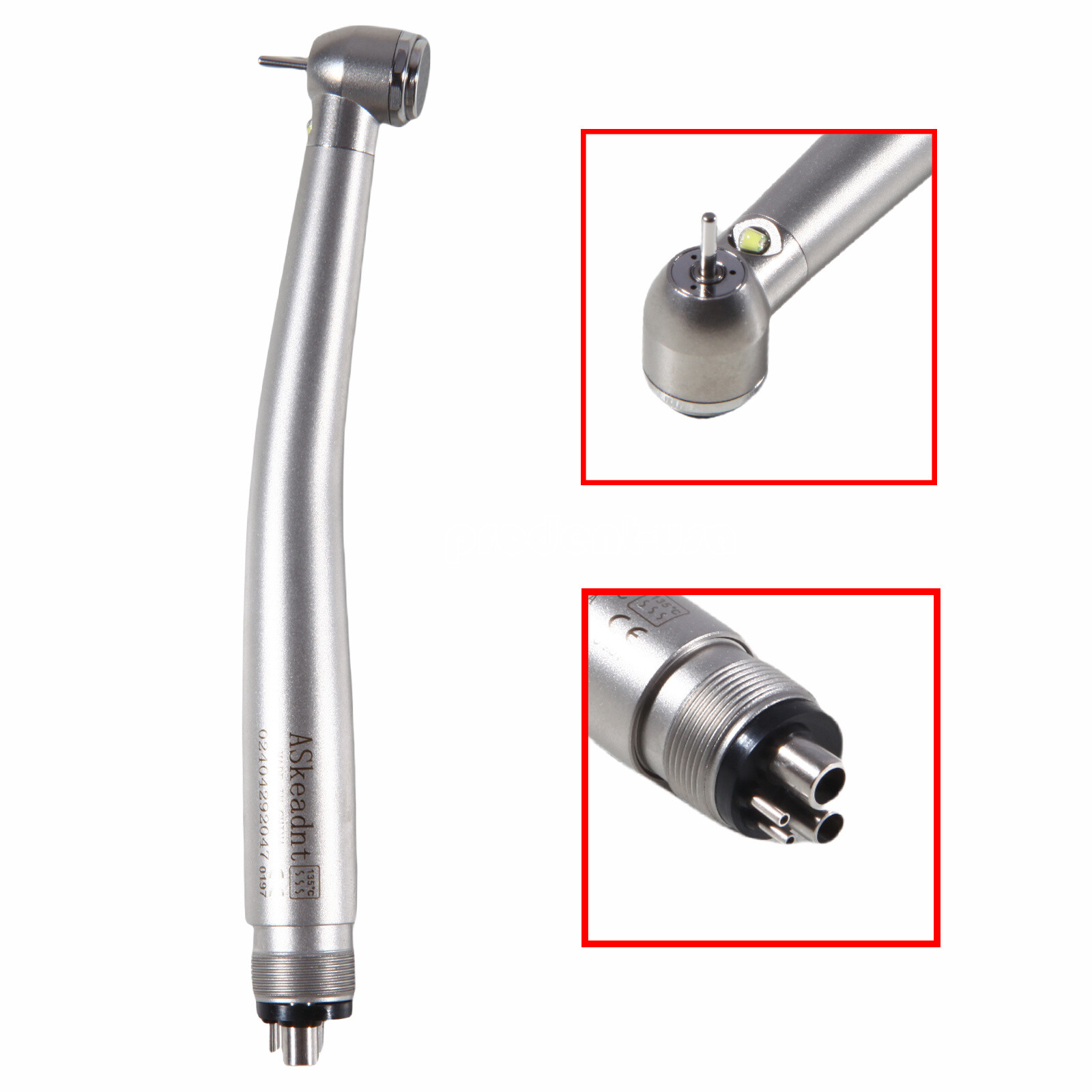 1/10 PCS KAV Style Dental High Speed LED E-generator Handpiece 2/4Hole ASk to