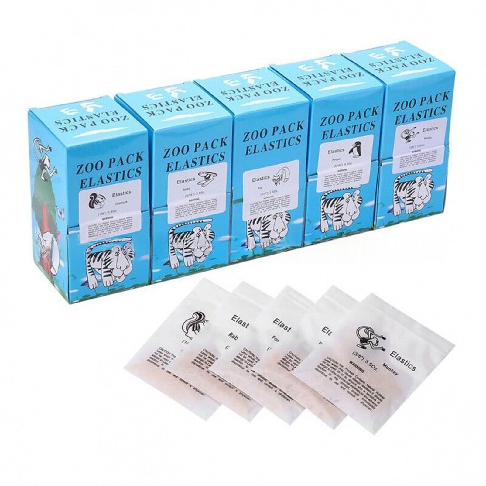 5000Pcs Dental Ortho Elastic Rubber Bands 1/4 3/16 1/8 5/16 2.5 3.5 4.5 6.5 OZ