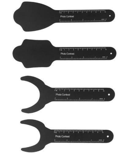 Dental Photo Contrast Palatal Black Background Board Flexible Photography C-ABCD