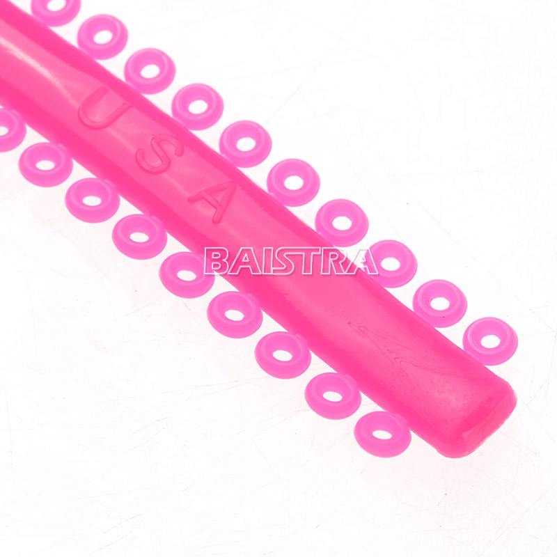 1014pcs/pack AZDENT Dental Orthodontic Elastic Ligature Ties Mixed Color