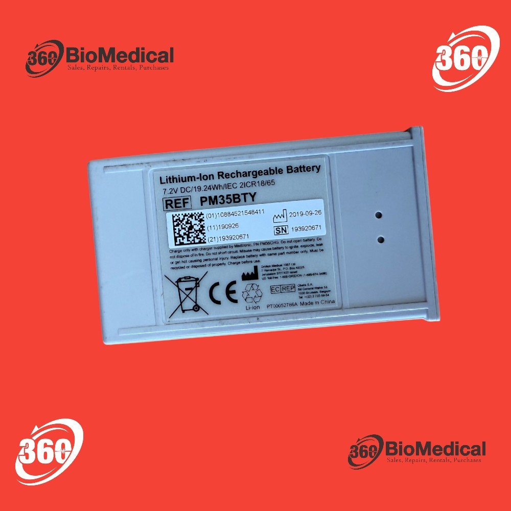 Medtronic Capnostreams 35 PM35BTY 7.2V Battery