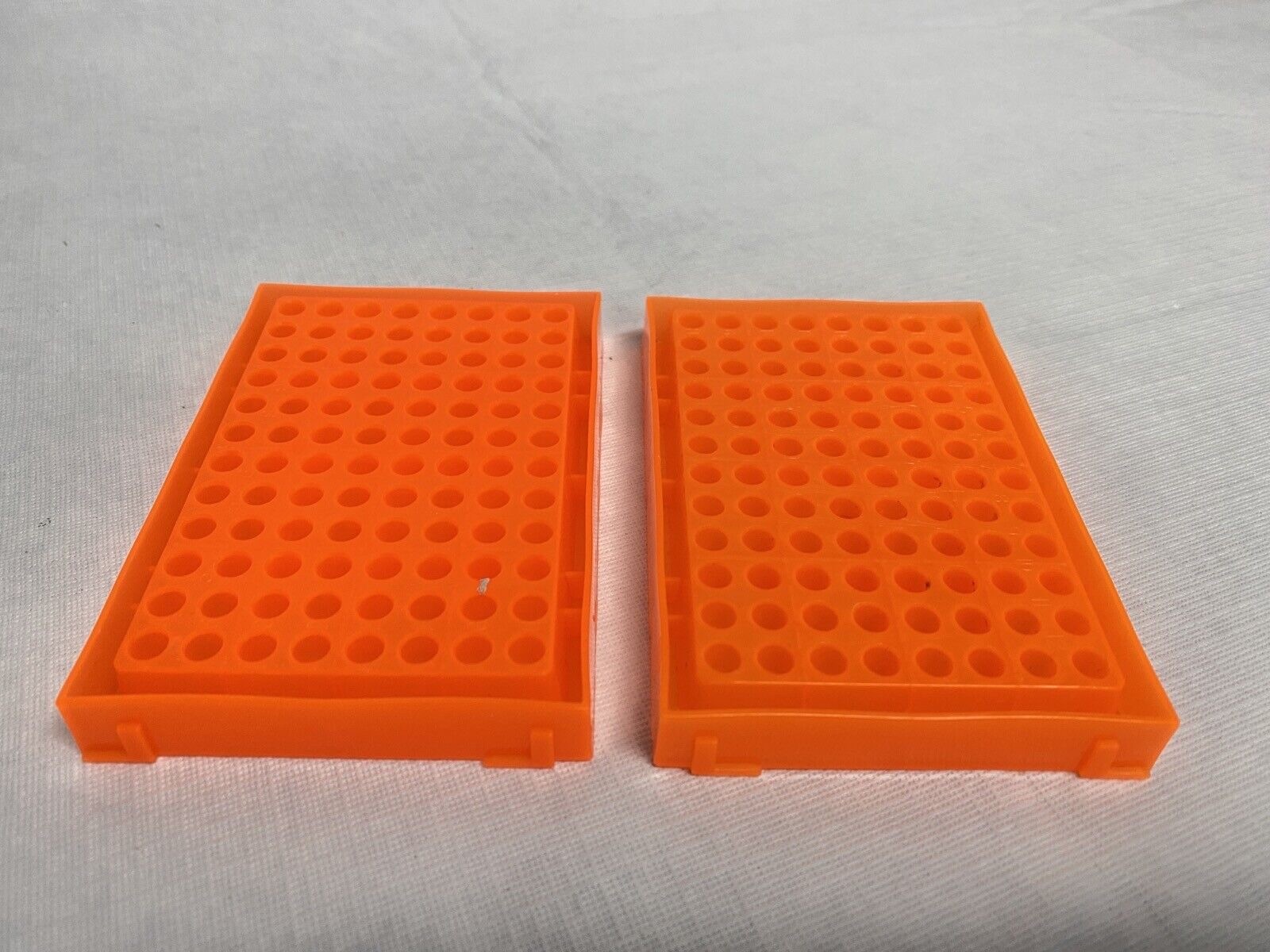 (9) 96-Place Polypropylene Micro Centrifuge Tube Racks 5.4mm 7.5mm ID
