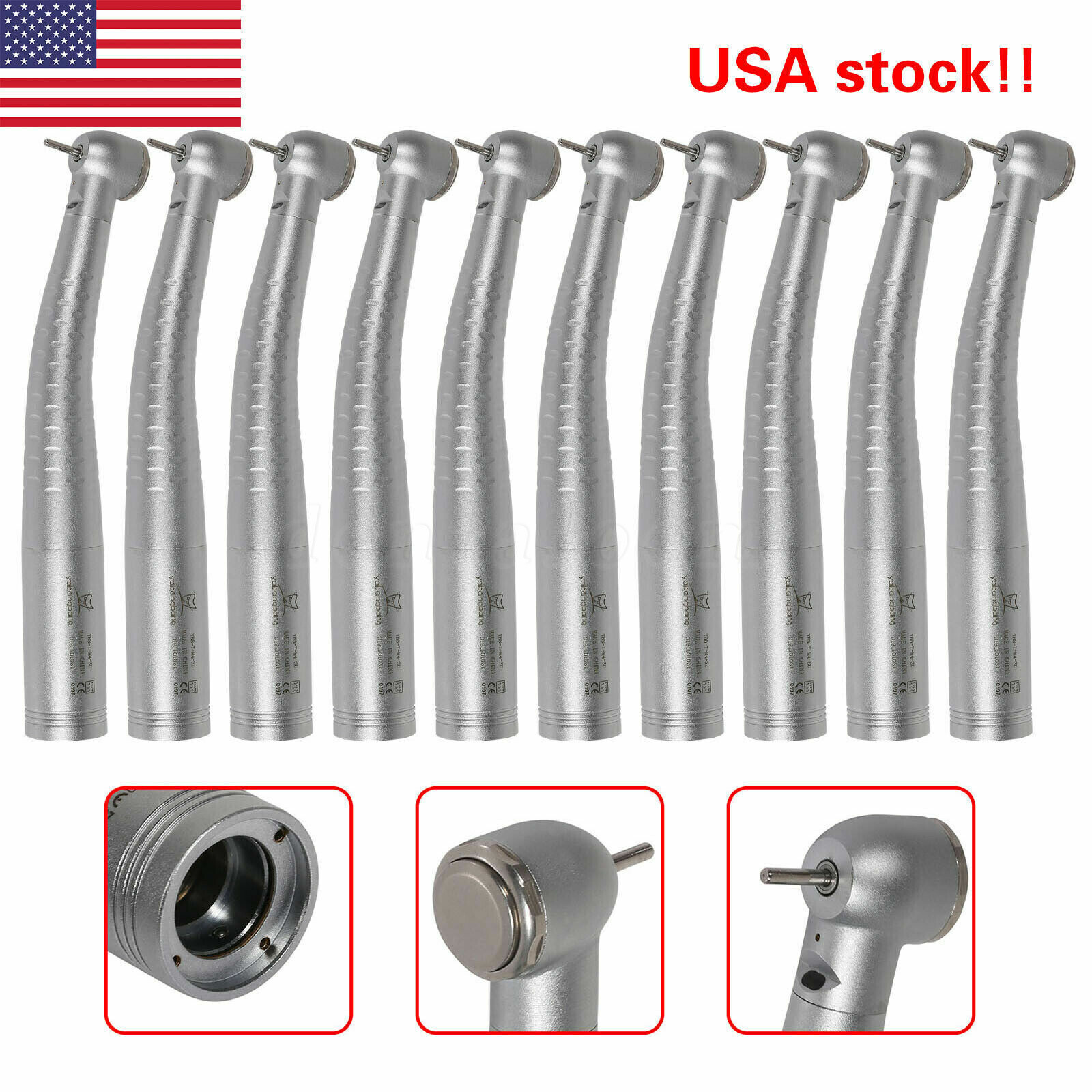Yabangbang Dental Fiber Optic High Speed Handpiece Turbine fit Kavo coupler YD6