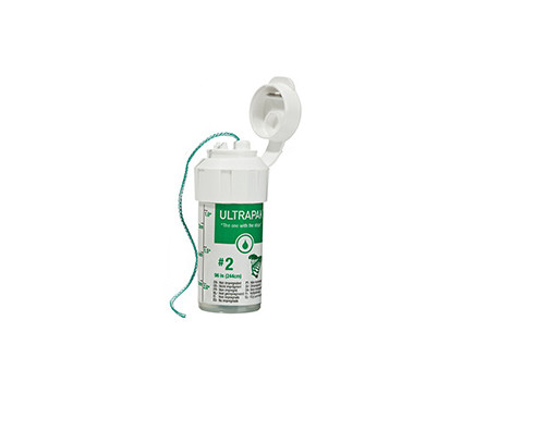 Ultrapak #2 Retraction Cord Plain Knitted, 8ft (244 cm) cord per bottle