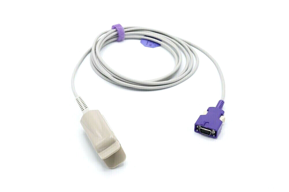 Nellcor DOC-10 OxiMax Spo2 Sensor Adult Clip Compatible – Same Day Shipping