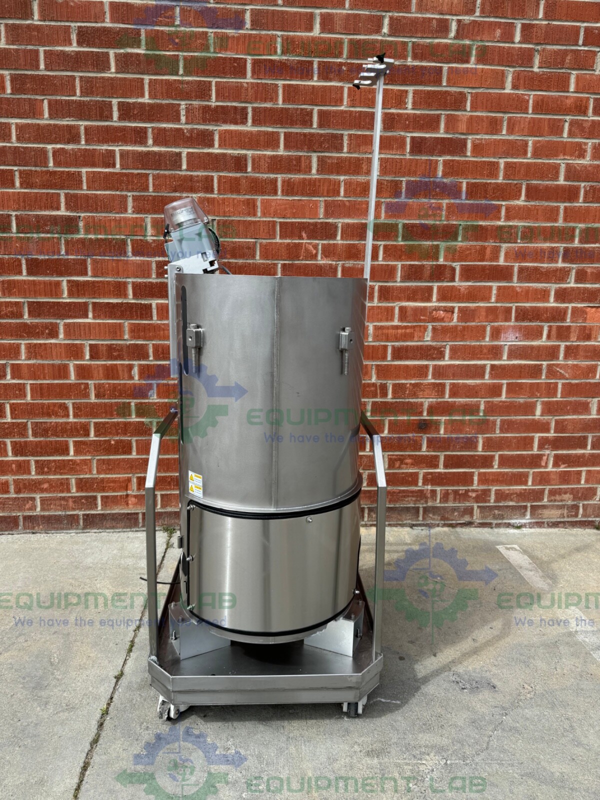Hyclone Stainless Steel Single Use 250 Liter Bioreactor w/ 1/4 HP Motor