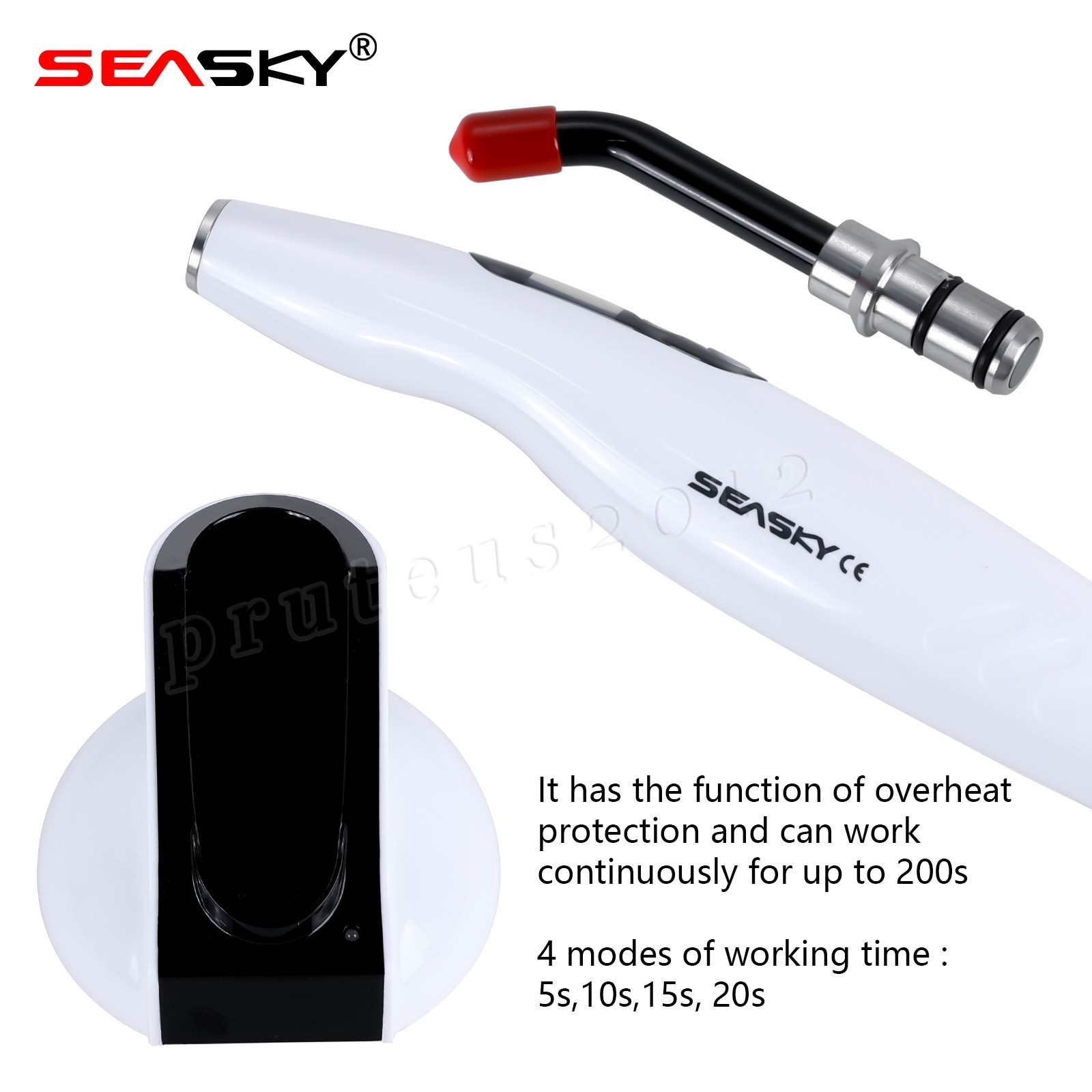Dental LED Luz de Curado Lampara 1400mW fit LED-B SEASKY WOODPEX NEW