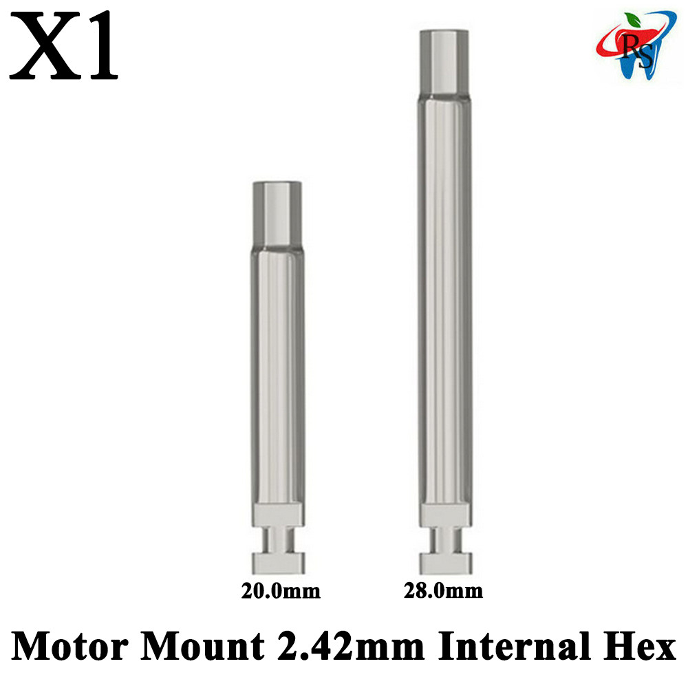 1 pcs Dental Motor Mount Driver For 2.42mm Internal Hex Surg ical Tools