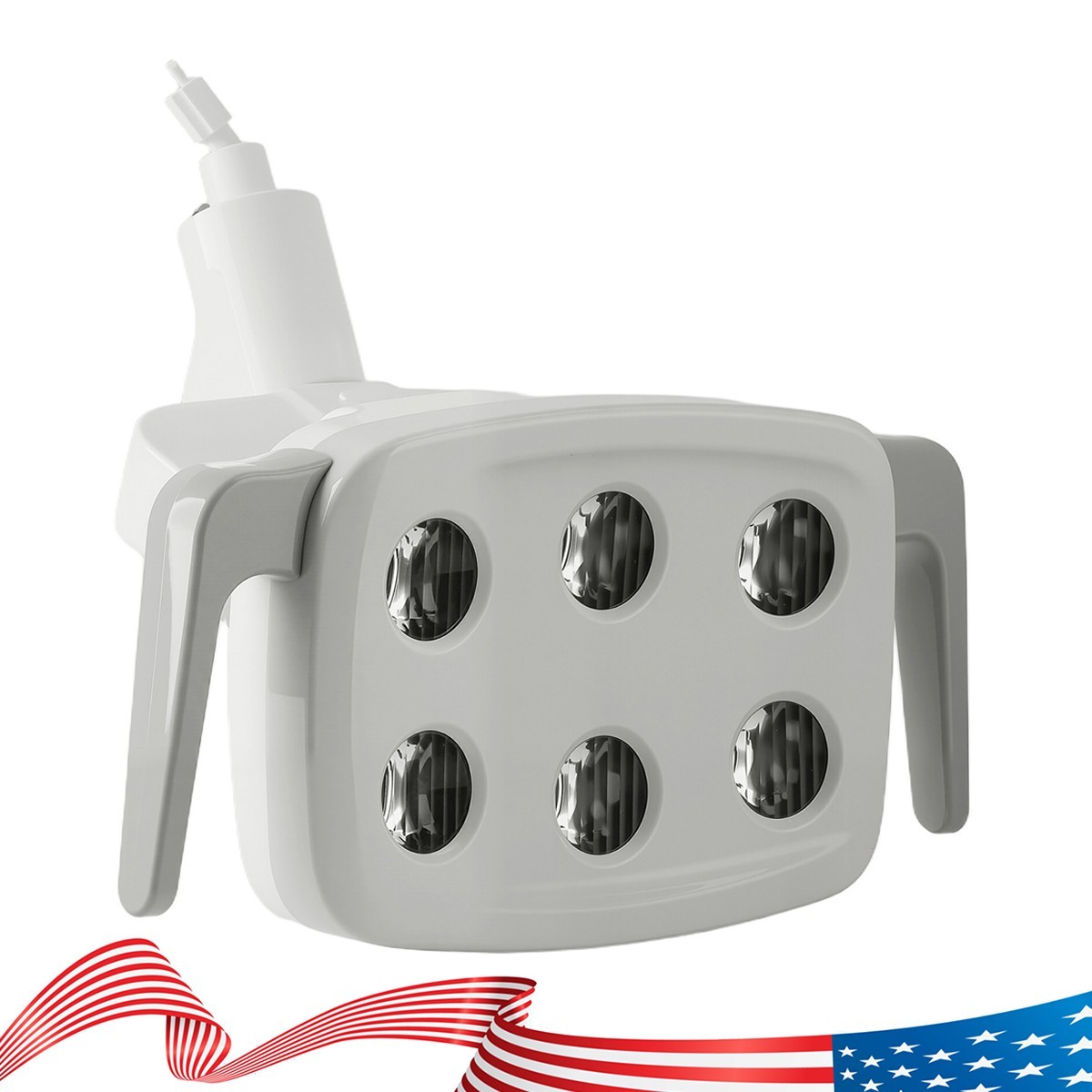 Dental Oral Cold Light Lamp For Chair Unit 6 LED Brightness Infrared sensor