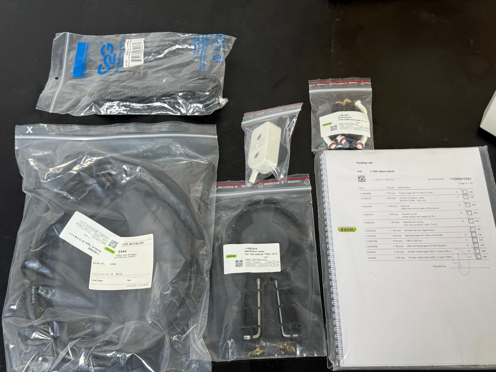 NEW Buchi Vacuum Pump V-300, for R-300 and other Rotavapor Evaporator – BEST!!