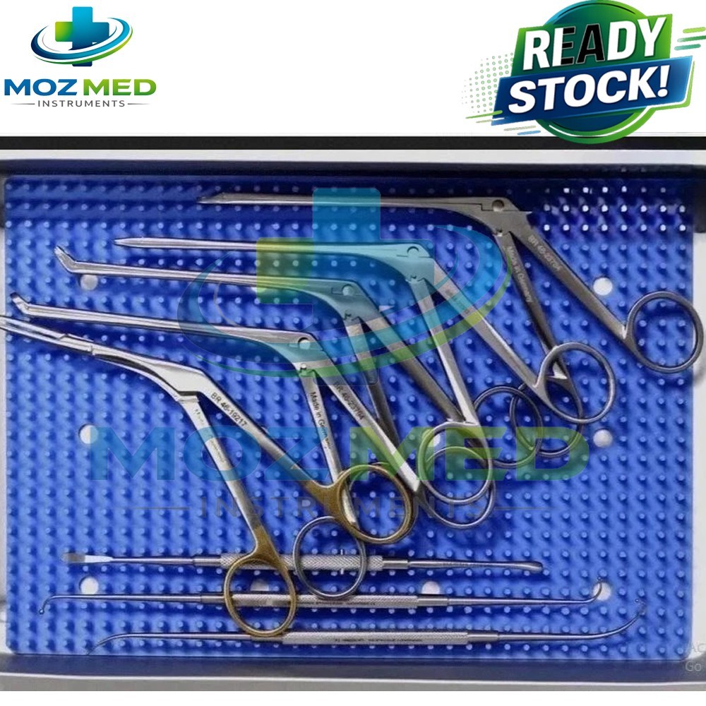 Assorted Minor Endoscopic Fess ENT Sinus Plastic Surgery Instruments Set of 8 Ps
