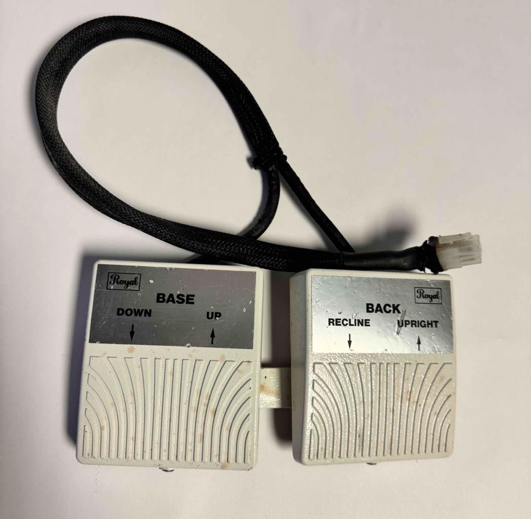 Foot Pedals for Royal Model 16 Dental Chair Parts
