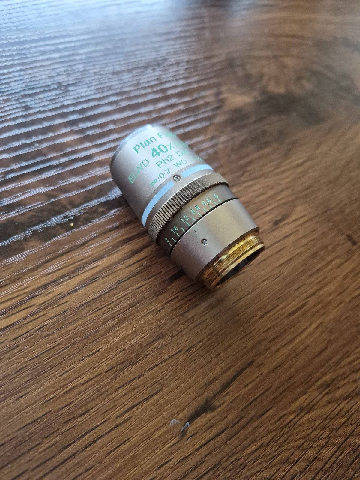 Nikon Microscope Objective Plan Fluor ELWD 40x with Correction Collar