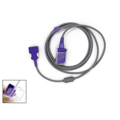 5PC Reusable Oximetry Probe Adapter Fit For , Adapter Cable