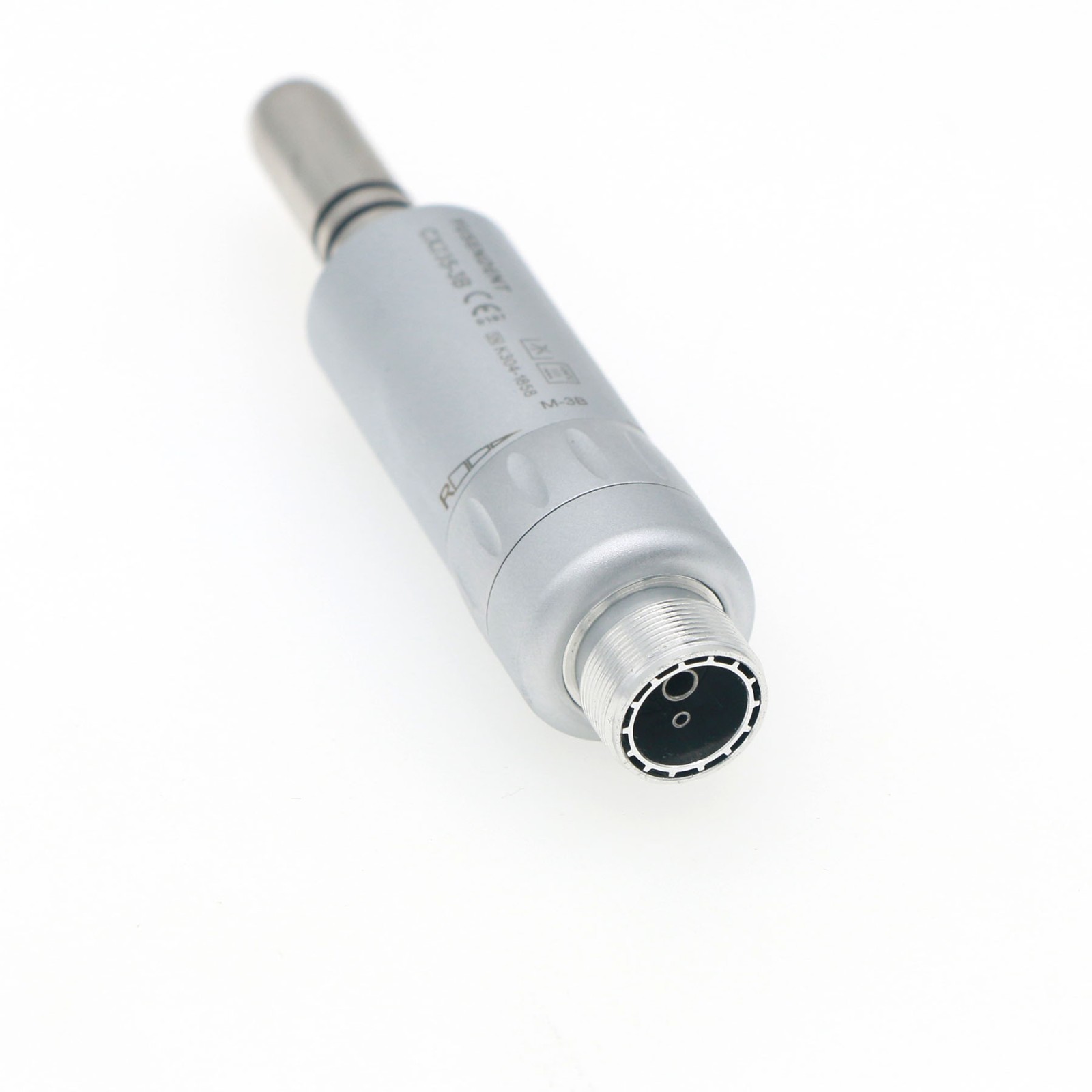 US COXO Dental Inner Water Low Speed Air Motor Contra Angle Handpiece 2Holes