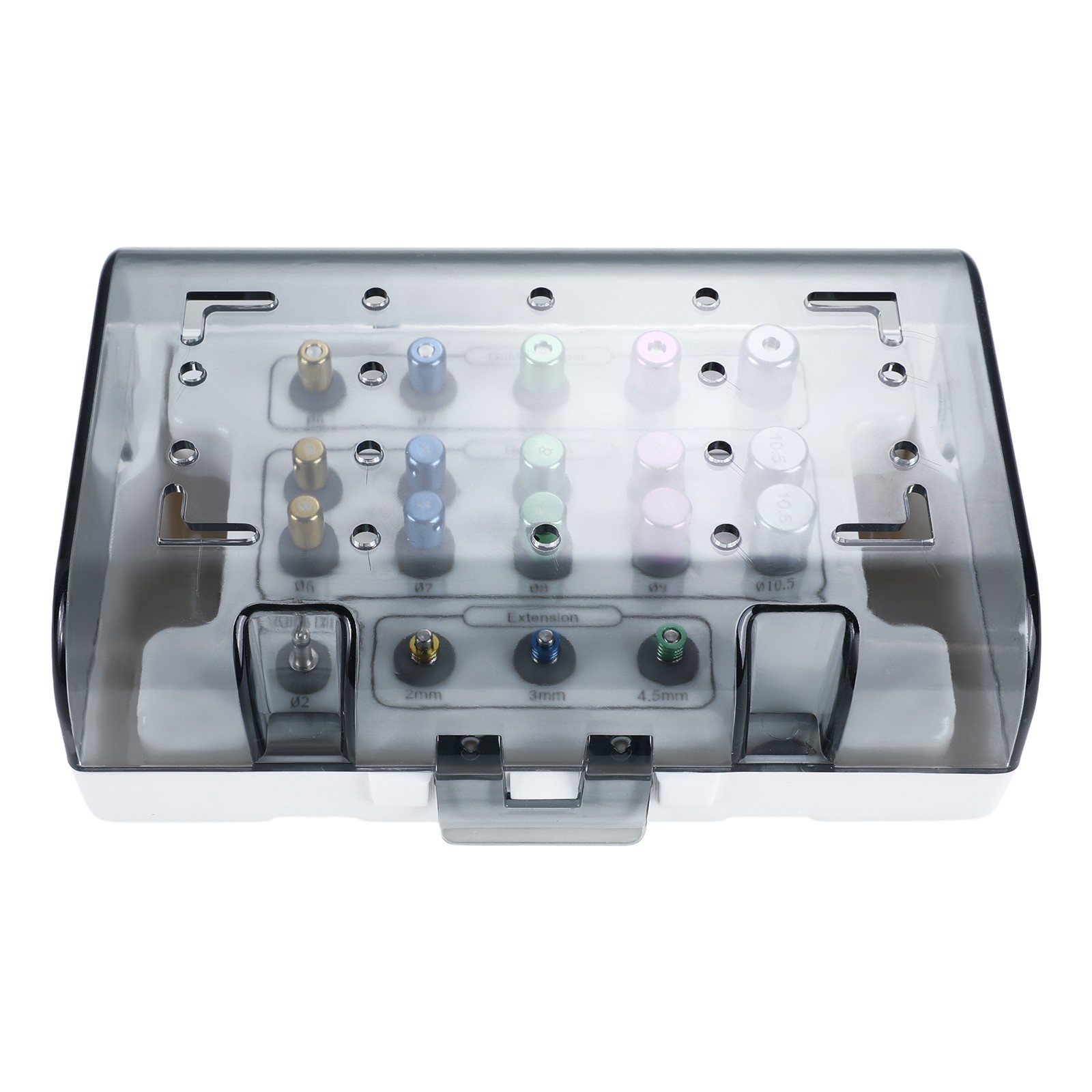 Dental Implant Drill Guide Positioning Space Drill Pilot Pins Spacing An Implant