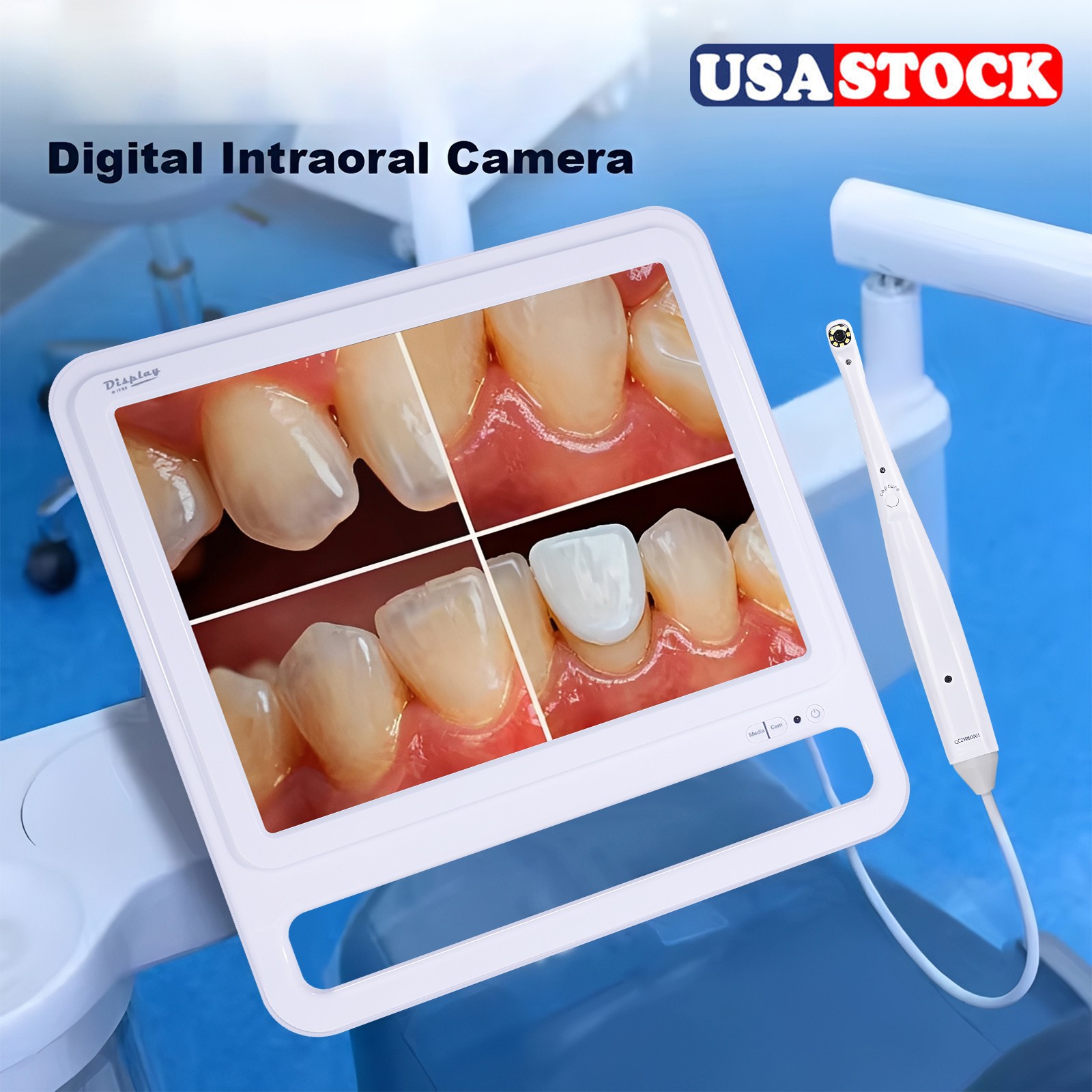 WiFi Dental Intraoral Camera Wireless 3.0 Mega Pixels HD Clear Image