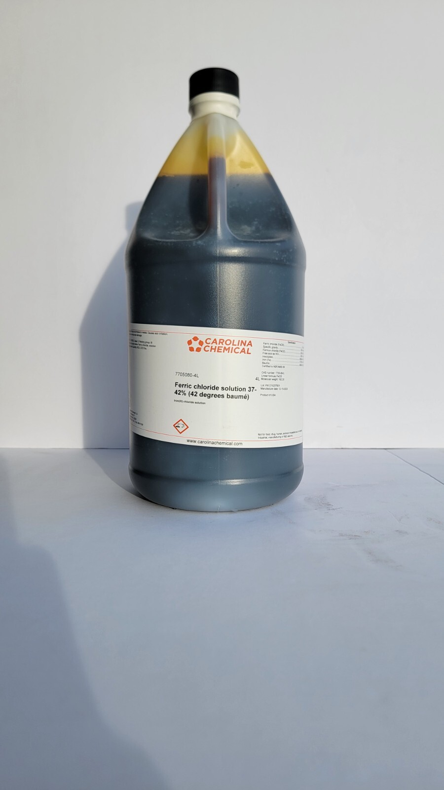 Ferric Chloride Solution Liquid Etchant 4 Liters / 1 Gallon PCB Etchant