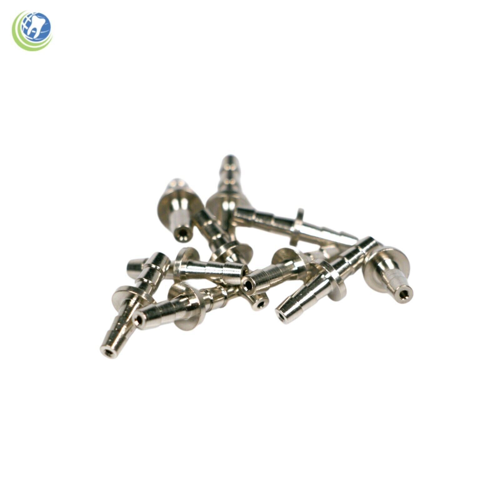 10 X Dental In-Line Barb 1/16” to 1/16” use with 1/8″ O.D. tubing Dental Deliver