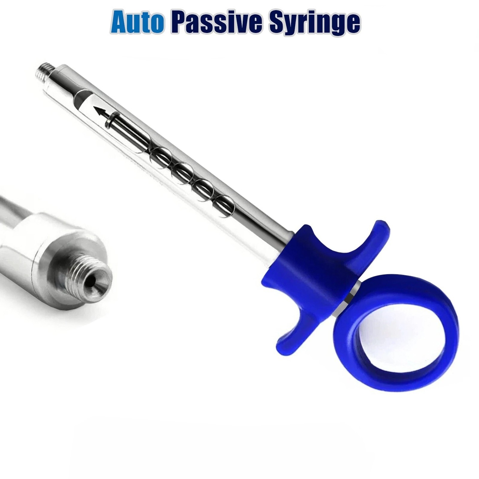 3Pcs Auto Passive Syringes Injection Carpule Aspirating Syringe Local Anesthesia