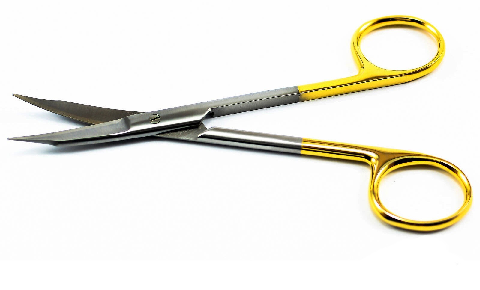 3Pcs Surgical Goldman Fox Scissors TC Curved 13cm Dental Super Cut Operating Vet