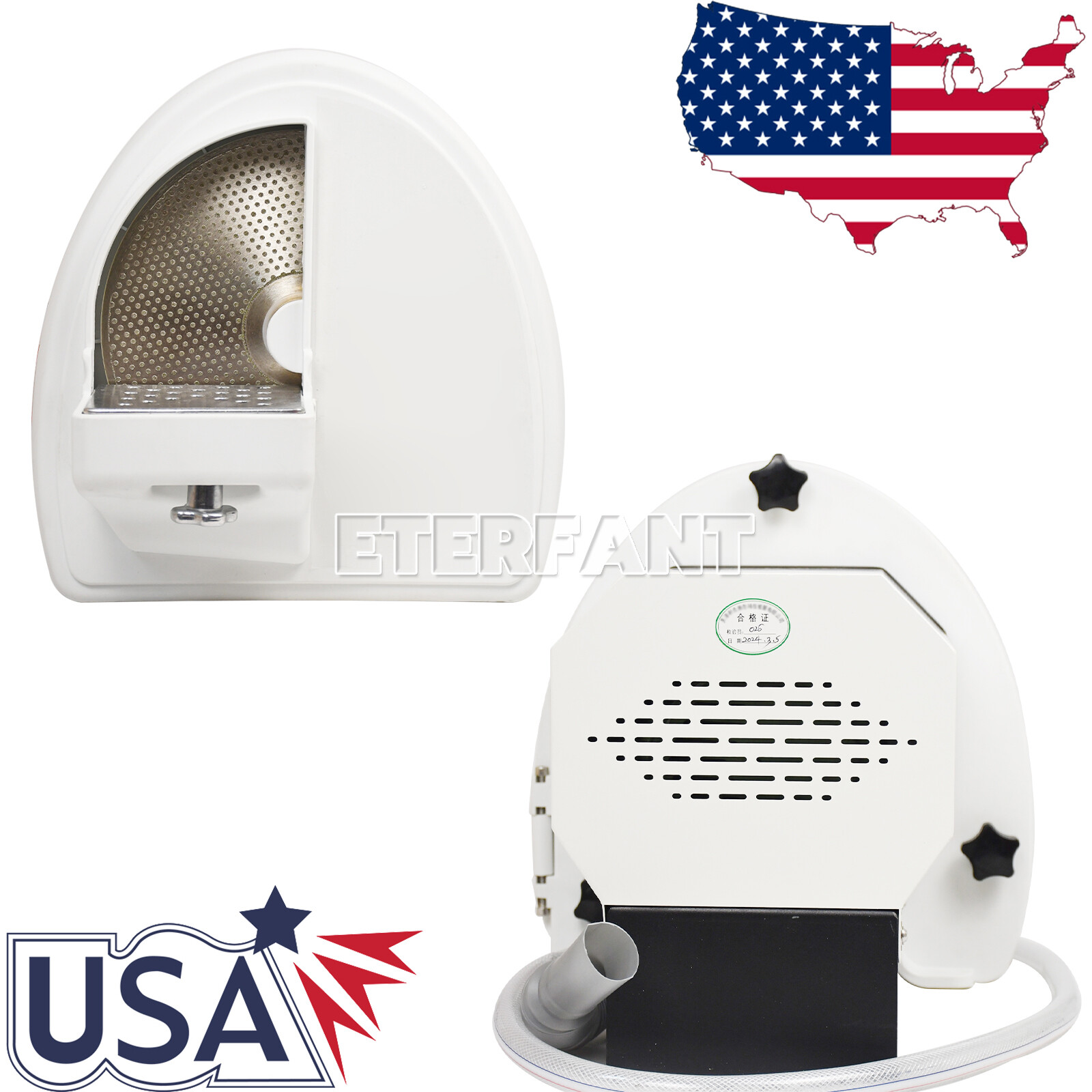 ETERFANT Plaster Model Arch Trimmer with Diamond Equipment Disc Wheel Dental Lab