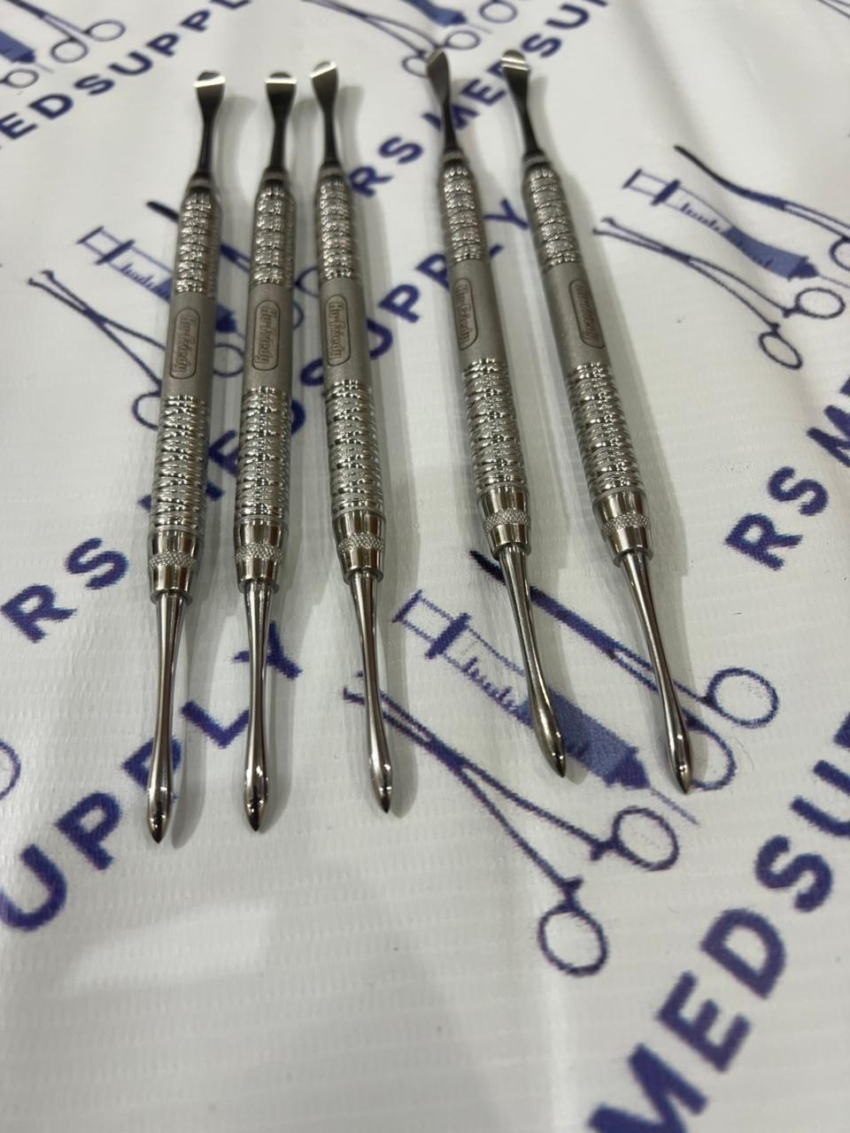 Hu-Friedy # 9 Periosteal Elevators Molt Double End Lot of 5 PCS
