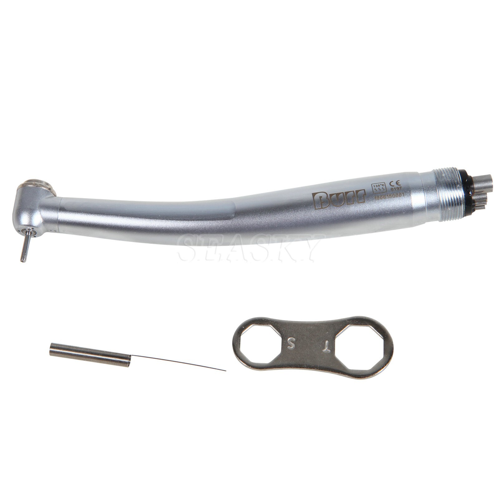 3x Dental LED Light Fiber Optic E-generator High Speed handpiece 4 Holes UDM USA