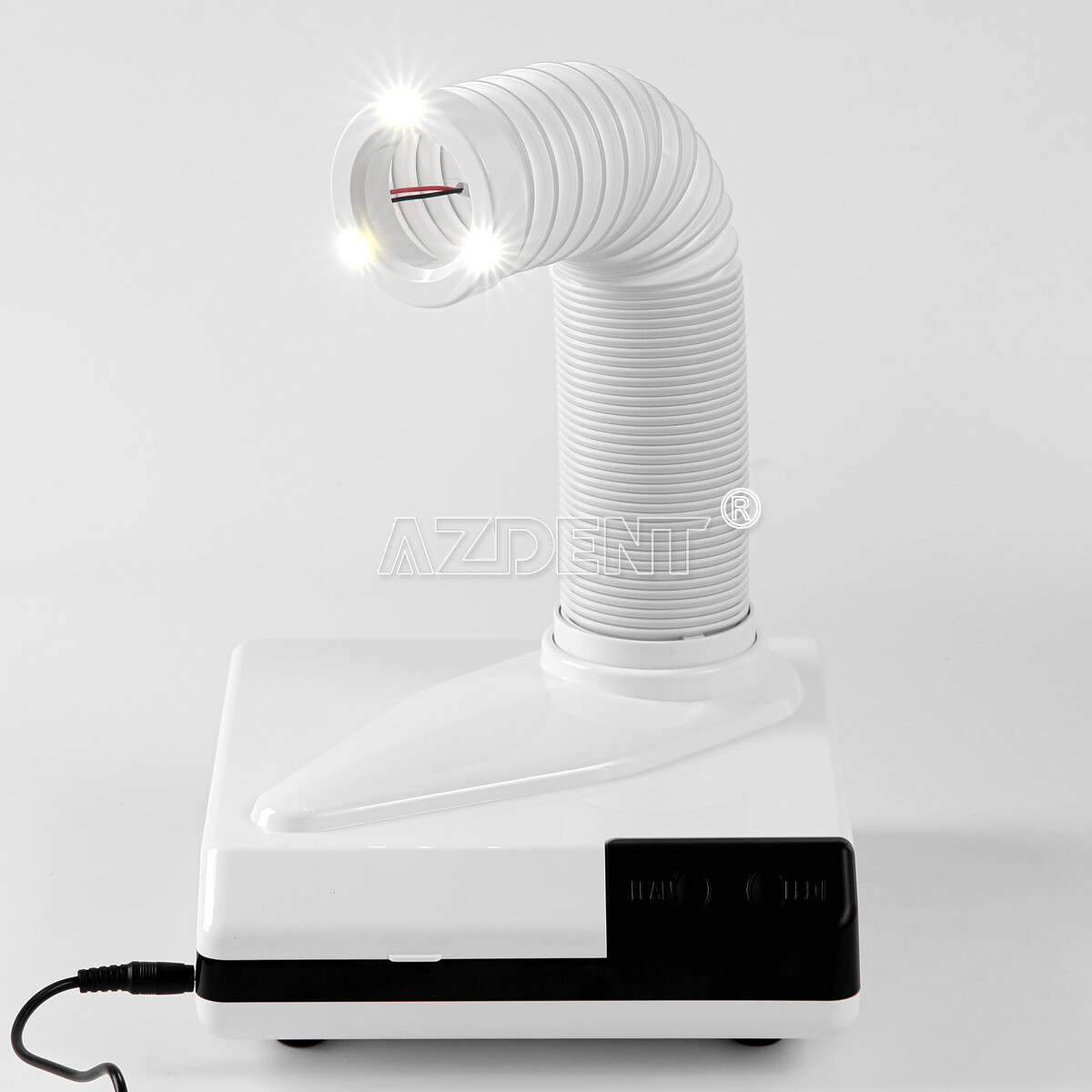 LED Portable Nail Dental Lab Desktop Dust Collector Machine Vacuum Cleaner 65W