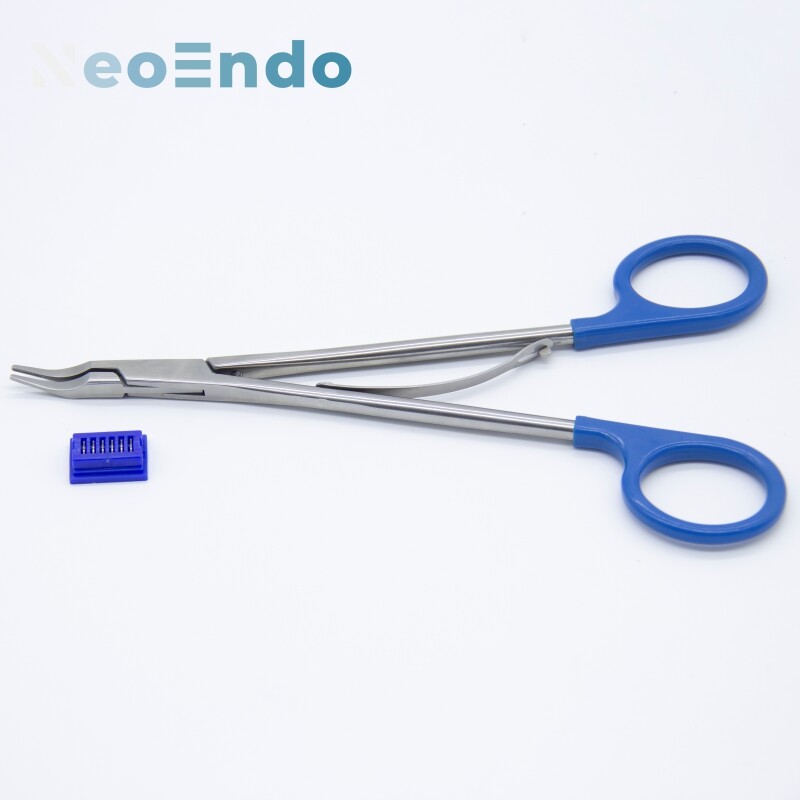 Open Surgery Titanium Clips Applier Surgical Ligation Clip Applicator