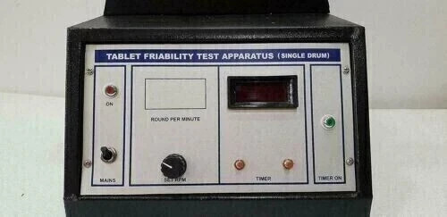 Tablet Friability Test Apparatus Single Drum For Friability tester Free Shipping