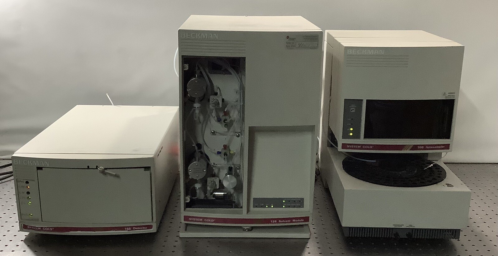 Beckman Coulter System Gold 508 Autosampler + 125 Solvent Module + 168 Detector