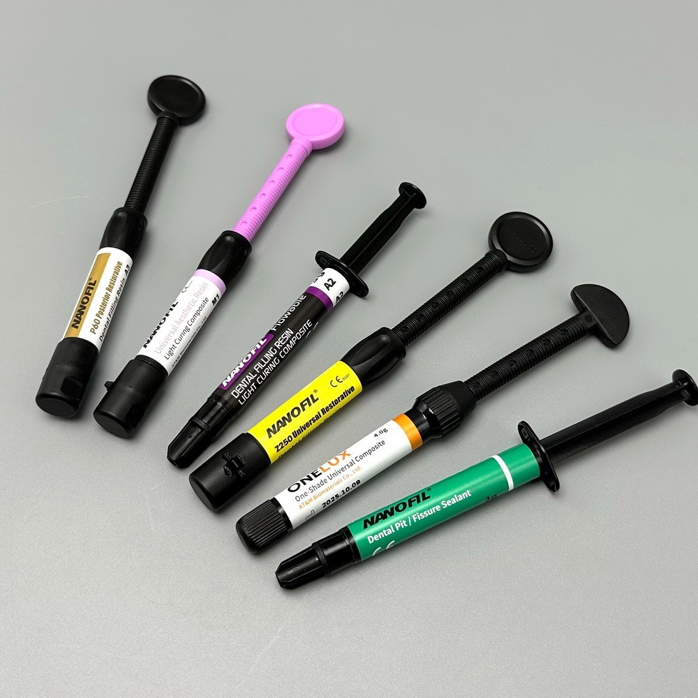 Dental Light Curing Composite Sealant Filling 6 Types Resin composite