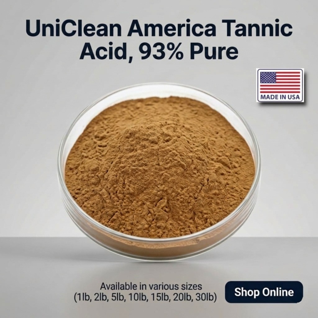 UNICLEAN AMERICA HIGH PURITY TANNIC ACID 93%