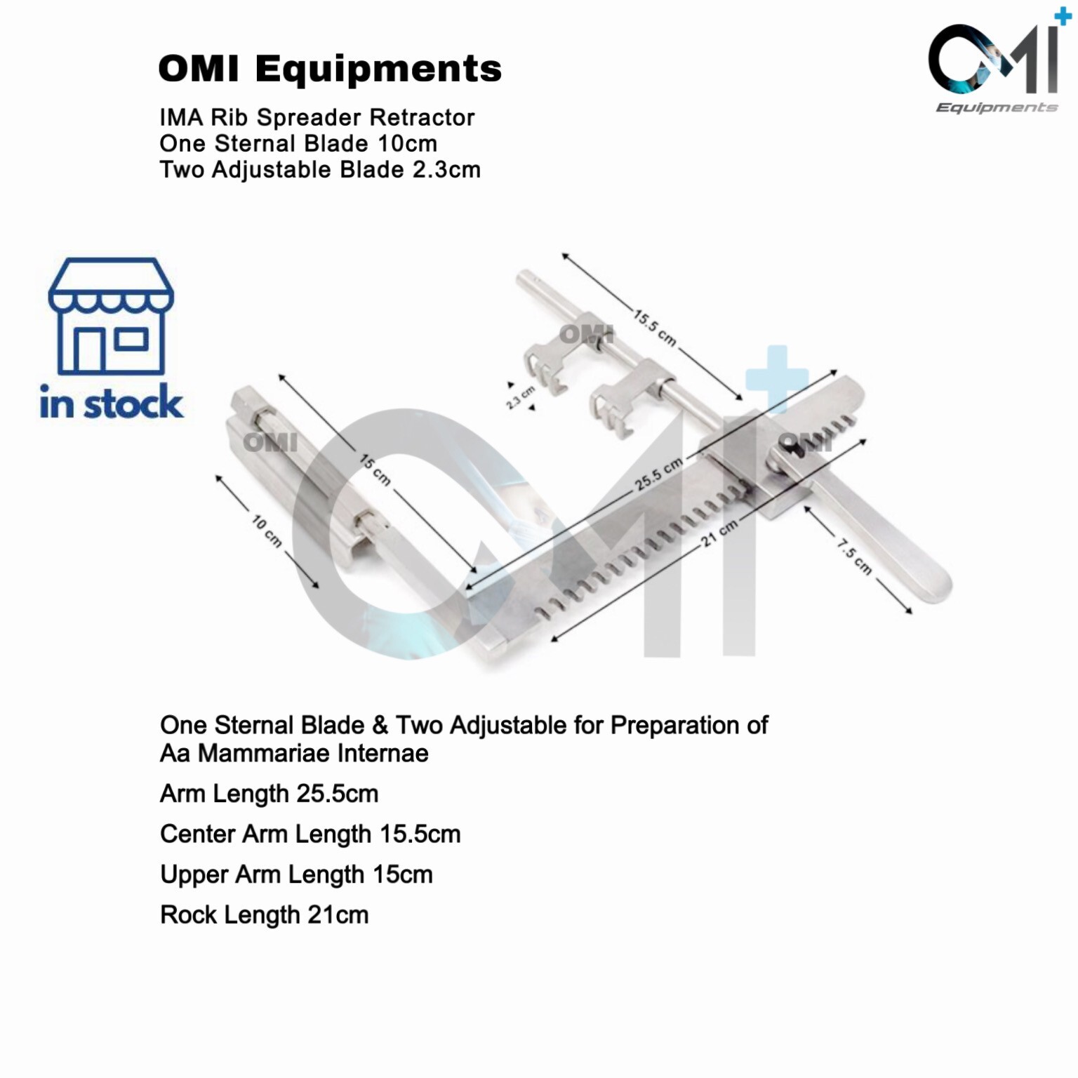 Ima Rib Spreader Retractor Surgical Instruments