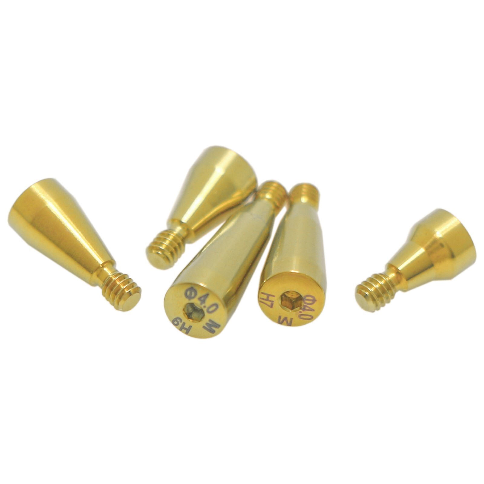 US Dental Mini/Regular Healing Cap Abutments For Hiossen Osstem Hexagon Implants