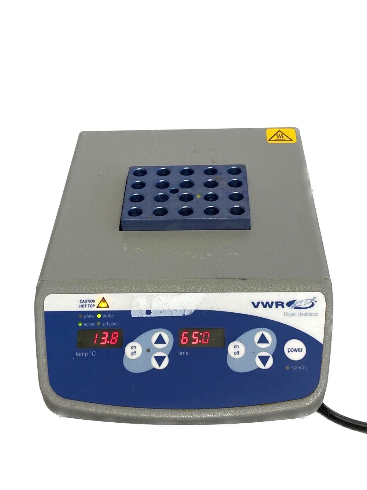 VWR Digital Dry Bath Block Heater 20-Place Heatblock 120V 110W 50/60Hz 12621-084