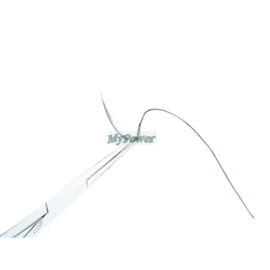 100Pcs Dental Sutures Reverse Suture Metric 1.5 Nylon Monofilament 5-0 4-0 3-0
