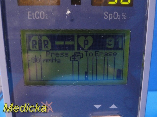 Nellcor Puritan Bennet N-85 Handheld Microcap Capnograph / Pulseoximeter~ 34454