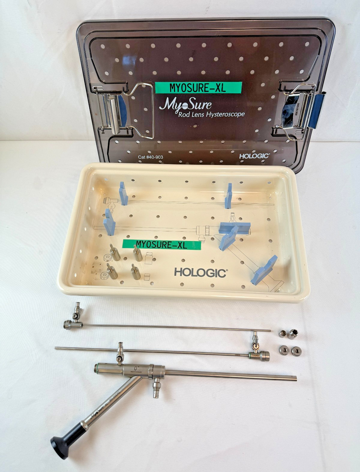 Hologic MyoSure 50-200XL 7.25mm 0° Operative Hysteroscope Hardware Set
