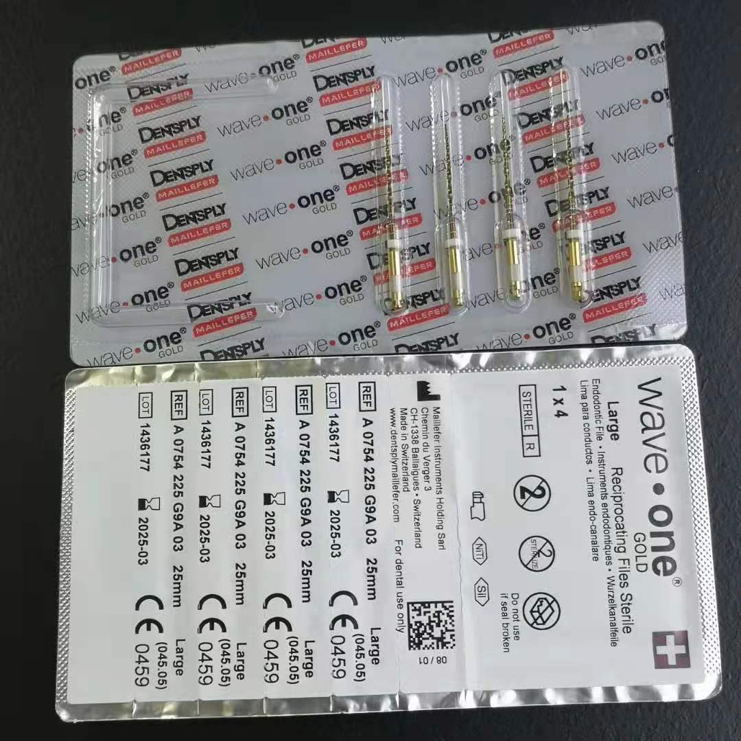 Waveone Gold Small, Primary, Medium, Large RECIPROCATING File Dentsply 25mm